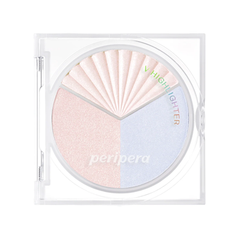 Хайлайтер Peripera V Highlighter із трьома відтінками 02 Clear Flash