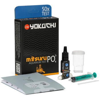 Тест на фосфаты в аквариумной воде Yokuchi Mitsuru Aquarium Test PO4, 50 тестов