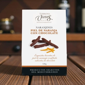 Апельсиновые цукаты Vicens Naranjines Piel de Naranja con Chocolate 120 г