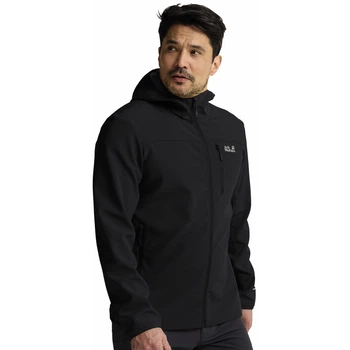 Шел WILD WINDS HOODED JKT M Jack Wolfskin A66308_6000 60 Чорний (4064886755092)