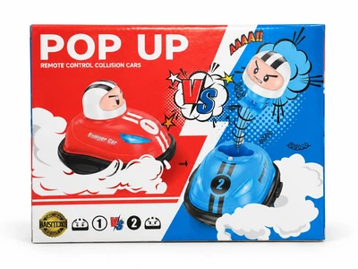 Змагальна гра Pop Up Bumper Car — радіокеровані машинки для тарана, 2 шт