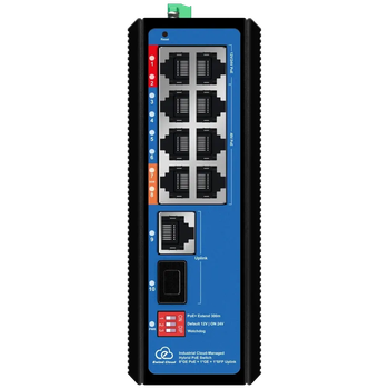 Коммутатор 10 портов управляемый облачно Ewind EW-EPIS3910SH-8GE AI PoE