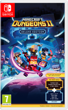Gra Nintendo Switch Minecraft Dungeons 2 Deluxe Edition (Kartridż) (5056635629463)