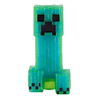 Эластичная фигурка GooJitZu Minecraft Крипер Blue (125569)