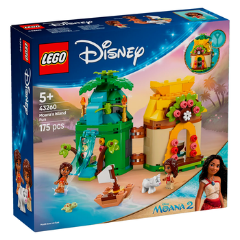 Конструктор LEGO Disney Островные развлечения Моаны 175 деталей (43260)