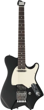 Безголова електрогітара HILS HNT1R S/BK (Satin Black)