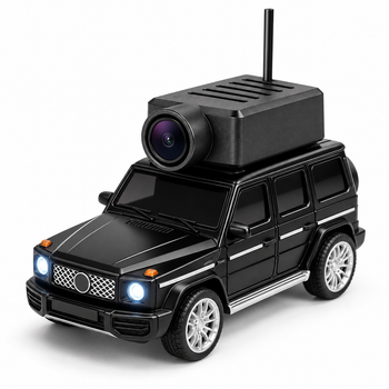 Мини машинка с камерой 1:64 с управлением со смартфона, Wi-Fi и LED-подсветкой