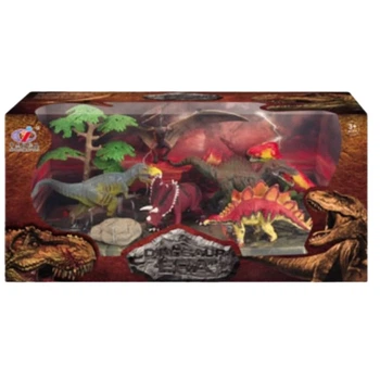 Игровой набор «Динозавры I» Dino Toys, 6 фигурок и 2 аксессуара