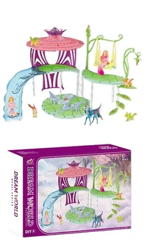 Ігровий набір Світ мрій Dino Toys з будиночком і гойдалкою