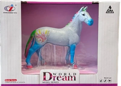 Фигурка коня голубая, коллекционная, Dino Toys