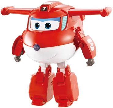 Игровая фигурка-трансформер Super Wings Джетт робот/самолет ударостойкий пластик 12,5 см