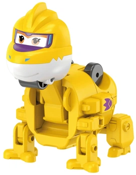 Игровая фигурка-трансформер Super Wings Брахи 5 см ударопрочный пластик робот/самолет