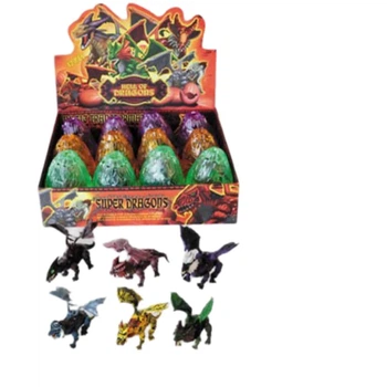 Игрушка-сюрприз в шаре «Дракон» оранжевый, Dino Toys