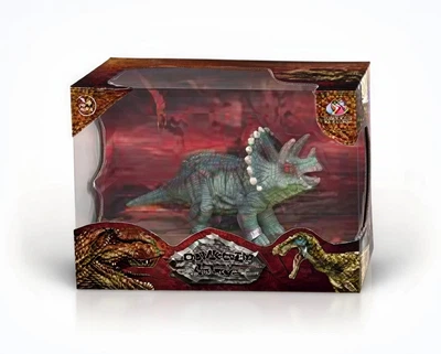 Фигурка динозавра серого цвета, окно-коробка, Dino Toys 54623