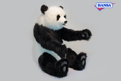 Мягкая игрушка Панда сидящая, Hansa, высота 95 см