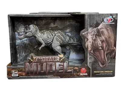Фигурка Цератозавр серый с подвижной челюстью, Dino Toys