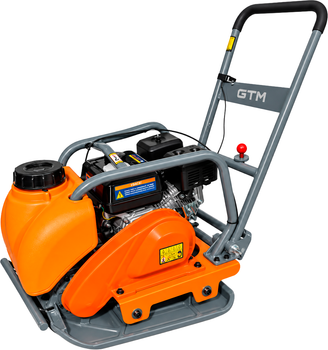 Виброплита GTM GPC90-LC Loncin G200 4.8 кВт/6.5 к.с.