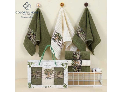 Набір рушників COLORFULHOME 25*50 3шт/уп арт.500-180