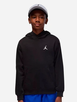 Детское теплое худи на флисе Nike 44871387 (S) 128-137 см Черное (1159864762)