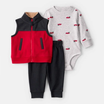 Детский комплект (жилет + боди + штанишки) Carter's 380162499 62-68 см Разные цвета (1159856445)