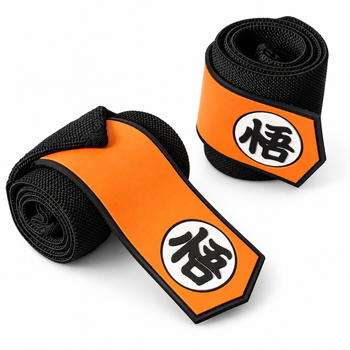 Бинти для зап'ясть APX 205 Kung Fu, чорні, для фіксації зап'ястя та силових тренувань, пара (2 шт.)