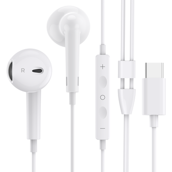Навушники Choetech USB-C Wired Earphones (OC-A017)