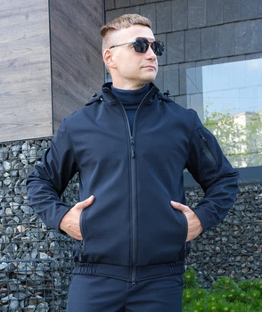 Куртка Blade Softshell Темно-синій XL (499381111)