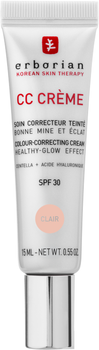 Krem CC Erborian z filtrem SPF 30 Clair 15 ml (8809255786521)