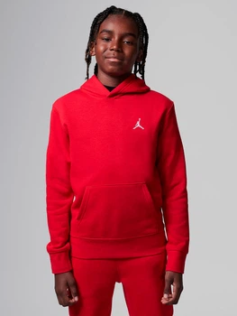 Підліткове тепле худі на флісі Nike 978340135 (L) 147-158 см Червоне (1159863931)