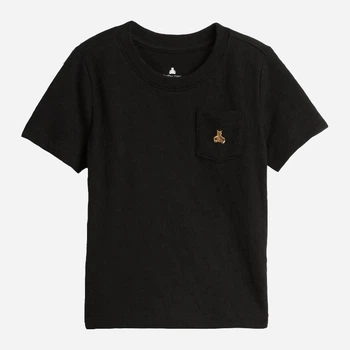 Дитяча футболка GAP 861207293 (6) 116 см Чорна (1159848368)