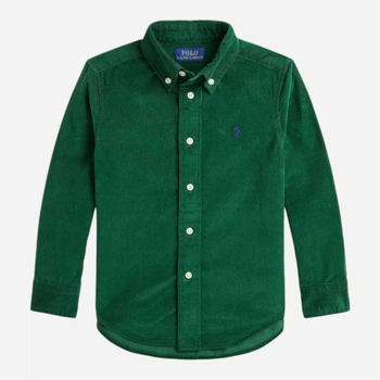 Детская теплая рубашка для мальчика Ralph Lauren 572214965 110 см Зеленая (1159848357)