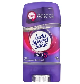 Дезодорант гелевый "5 в 1" Lady Speed Stick Pro 5in1 Antiperspirant Gel, 65 г