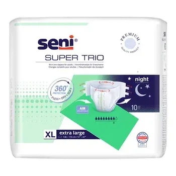 Підгузки для дорослих Seni Super Trio Extra Large (XL), 10 шт (5900516803490)