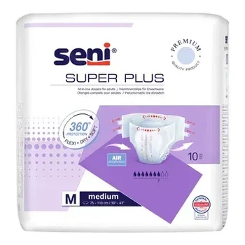 Підгузки для дорослих Seni Super Plus Medium (M), 10 шт (5900516803575)