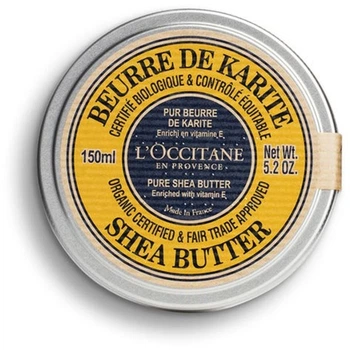 Масло ши для сухой кожи L'Occitane En Provence 100% BIO, 150 мл
