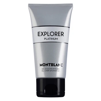 Очищающий гель для душа Montblanc Explorer Platinum, 150 мл