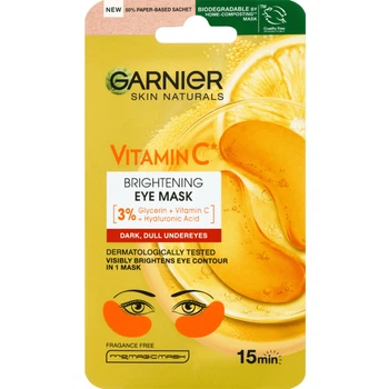 Освітлювальна маска для шкіри навколо очей Garnier Skin Naturals Vitamin C