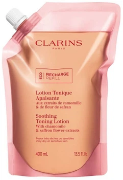 Лосьон-тоник для очень сухой или чувствительной кожи, рефилл Clarins, 400 мл