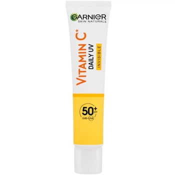 Солнцезащитный крем для лица Garnier Skin Naturals Vitamin C Daily UV Invisible SPF50+, 40 мл