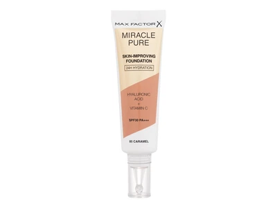 Тональный крем Max Factor Miracle Pure Skin-Improving SPF30, 85 Caramel, 30 мл