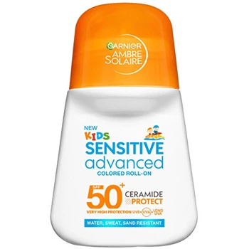Цветной солнцезащитный ролик Garnier Sensitive Advanced SPF 50+, 50 мл