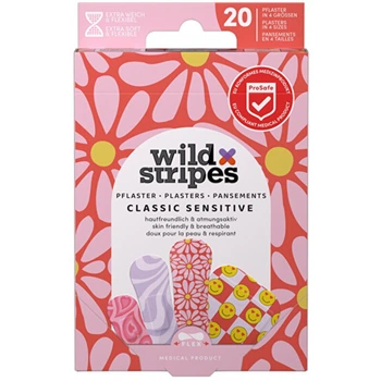 Пластыри Wild Stripes Classic Sensitive Pastel Fun