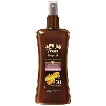Сухое масло для загара с распылителем Hawaiian Tropic SPF 20, 200 мл