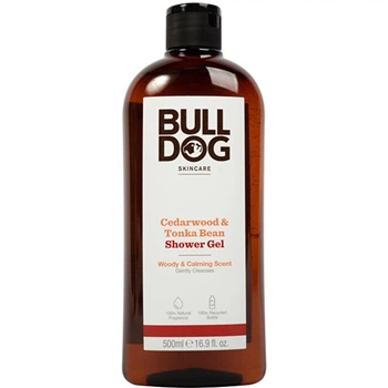 Гель для душа Bulldog Cedar Wood & Tonka Bean, 500 мл