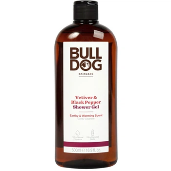 Гель для душа Bulldog Vetiver & Black Pepper, 500 мл