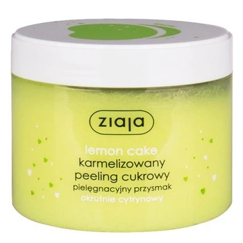 Сахарный скраб для тела Ziaja Lemon Cake, 300 мл
