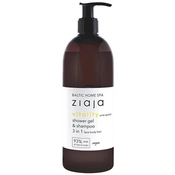 Гель для душа и шампунь Ziaja Baltic Home Spa, 500 мл