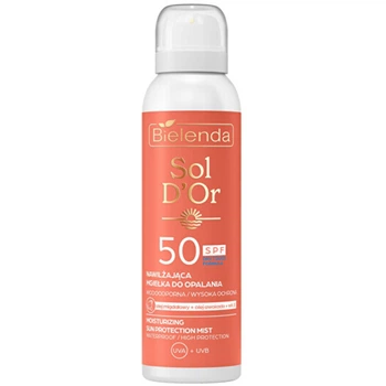 Зволожувальний сонцезахисний спрей Bielenda SPF 50, 100 мл
