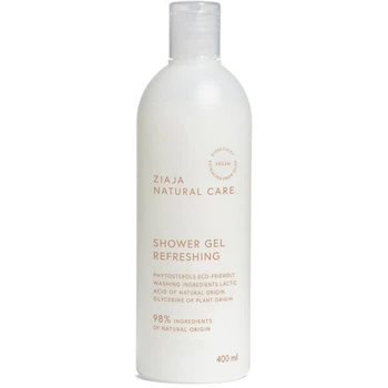 Освежающий гель для душа Ziaja Natural Care, 400 мл
