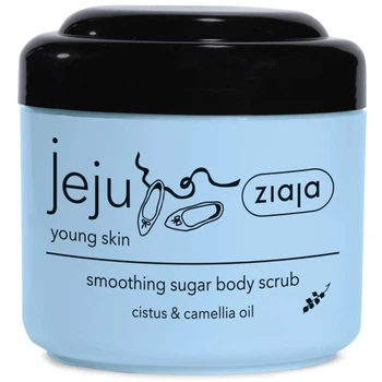 Сахарный скраб для тела Ziaja Jeju Young Skin Smoothing, 200 мл